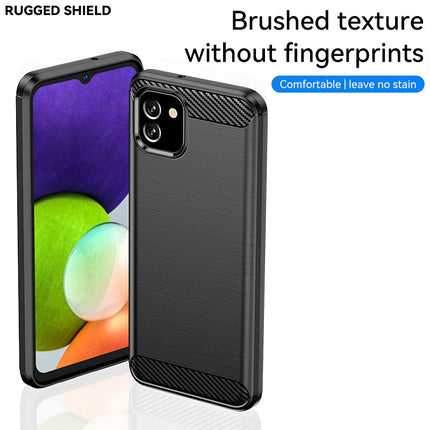 Brushed Silicone Phone Case For Samsung Galaxy A03(US)