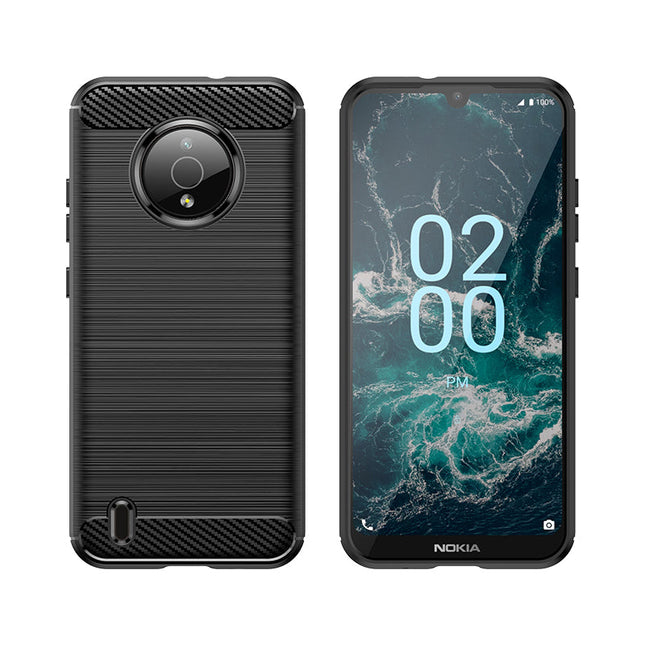 Brushed Silicone Phone Case For Nokia C200