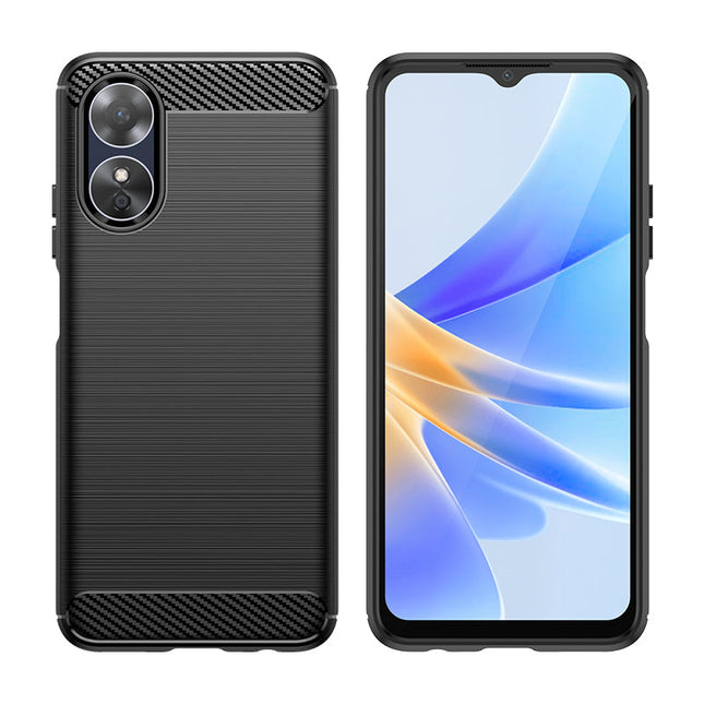 Brushed Silicone Phone Case For OPPO A17K