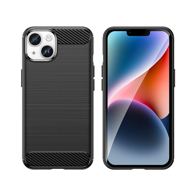 Brushed Silicone Phone Case For iPhone 14