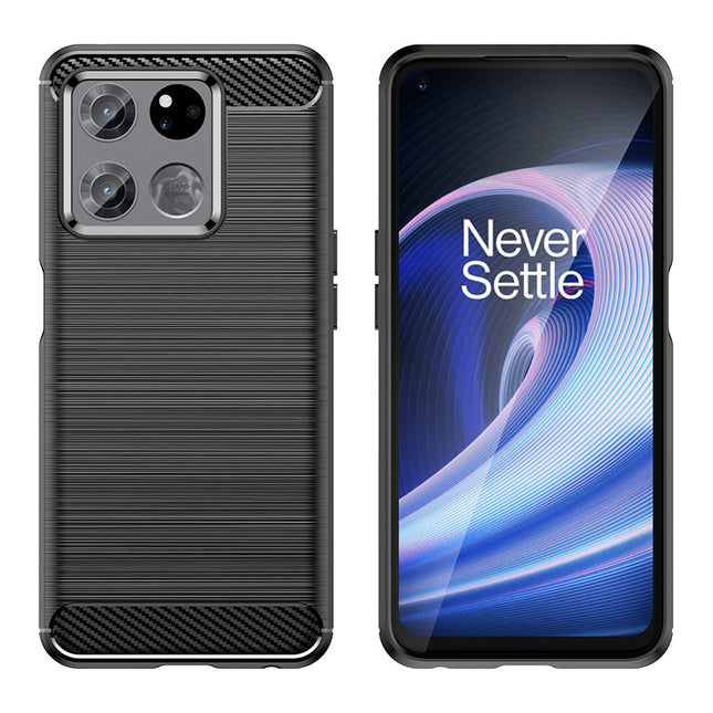 Brushed Silicone Phone Case For OnePlus Ace Racing