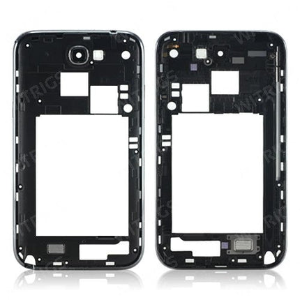 OEM Back Housing Frame with Side Buttons for Samsung Galaxy Note 2 SHV-E250S Grey