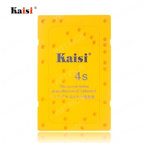 Screw Tray for iPhone 4S Yellow