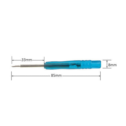 Phillips Screwdriver PH#000 1.5*33mm Blue