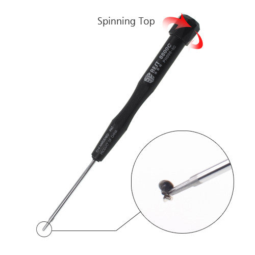 Best Phillips Screwdriver PH#000 1.5*50mm Black