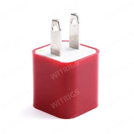 US Standard Charger for iPhone/iPad/iPod Red