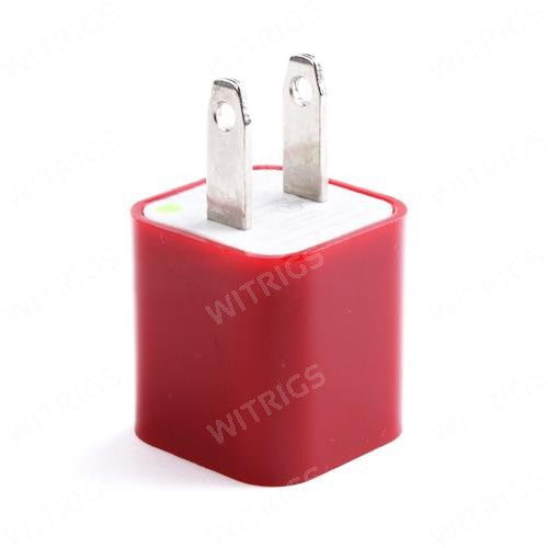 US Standard Charger for iPhone/iPad/iPod Red