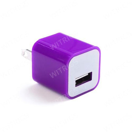US Standard Charger for iPhone/iPad/iPod Purple