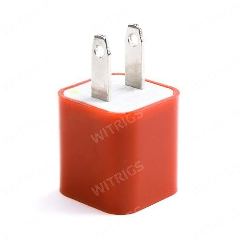 US Standard Charger for iPhone/iPad/iPod Orange