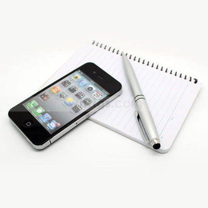 Multi-Function Touch Ball Pen Silver