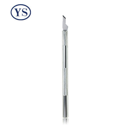 YS Hobby Knife Aluminum Handle Silver