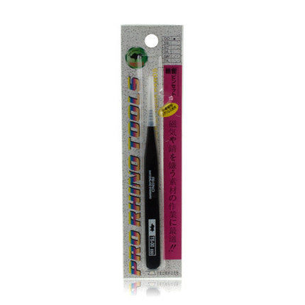 Pro Rhino ESD Safe Stainless Steel Tweezers Fine Tip Straight ESD-10 Black