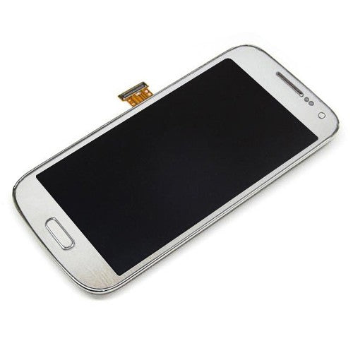OEM LCD Screen Assembly Replacement for Samsung Galaxy S4 Mini GT-I9195 White Frost