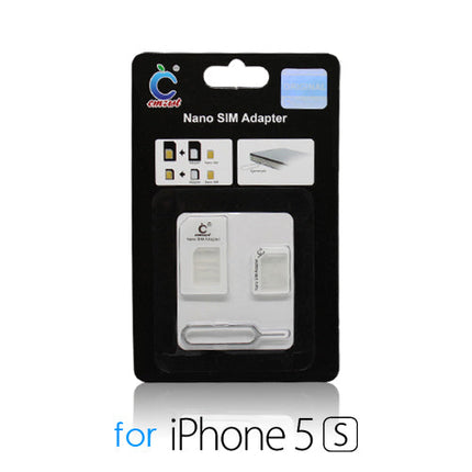 Clear Premium Tempered Glass Screen Protector Film for iPhone 5S