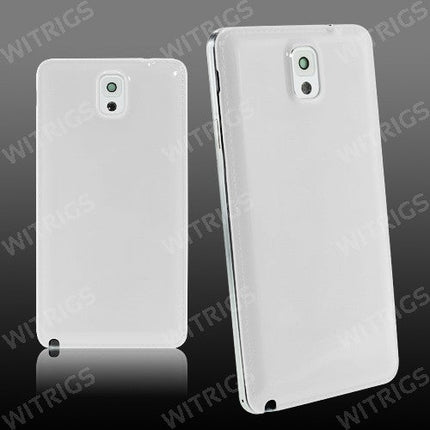 Custom Smoothly Battery Cover for Samsung Galaxy Note 3 SM-N9005 White