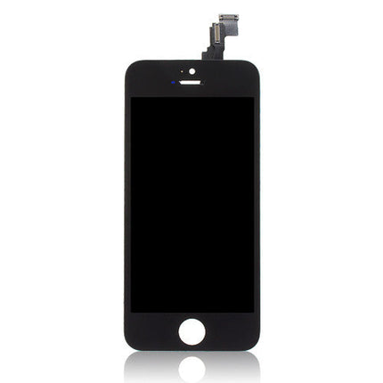 Custom LCD with Digitizer Replacement for iPhone 5C Black.