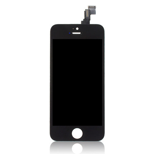 Custom LCD with Digitizer Replacement for iPhone 5C Black.