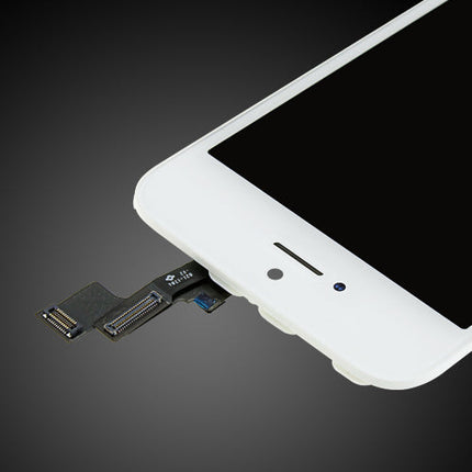 Custom LCD Screen with Digitizer Replacement for iPhone 5S White.