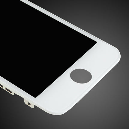 Custom LCD Screen with Digitizer Replacement for iPhone 5S White.