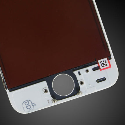 Custom LCD Screen with Digitizer Replacement for iPhone 5S White.