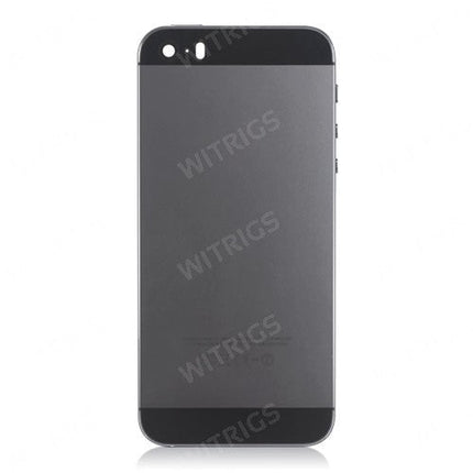 OEM Back Cover with Side Buttons for iPhone 5S Space Grey.