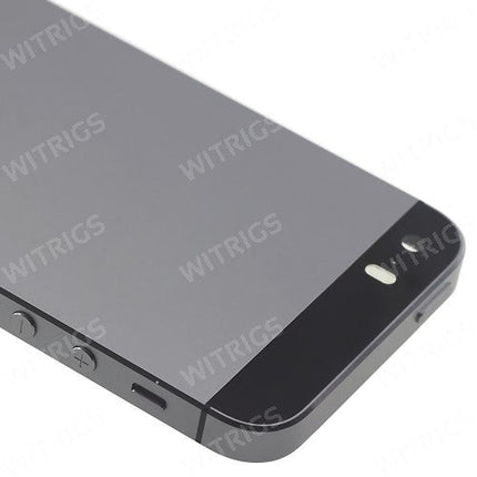 OEM Back Cover with Side Buttons for iPhone 5S Space Grey.