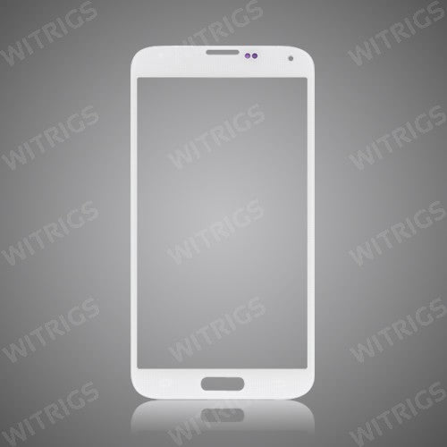 OEM Front Glass for Samsung Galaxy S5 Shimmery White
