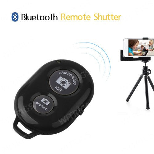 Bluetooth Camera Remote Shutter Black