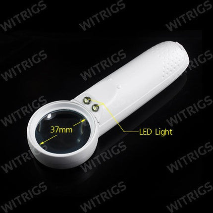 15x Hand-Held Magnifier with LED Light