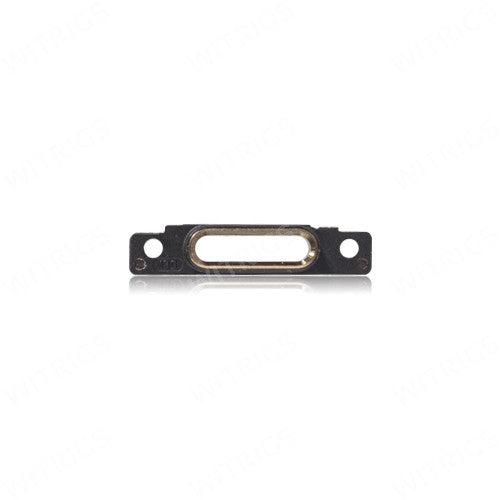 OEM Charging Port Bracket for iPhone 6 Gold.