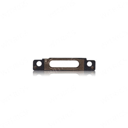 OEM Charging Port Bracket for iPhone 6 Gold.