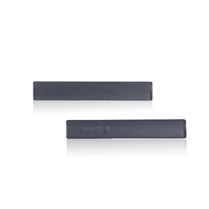 OEM Micro SD + SIM + USB Port Cover Flap for Sony Xperia Z3 Compact Black