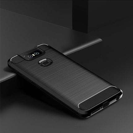Brushed Silicone Phone Case For ZenFone 6/6Z/ZS630KL