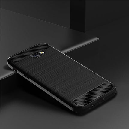 Brushed Silicone Phone Case For Samsung Galaxy A7 2017