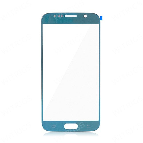 OEM Front Glass for Samsung Galaxy S6 Blue