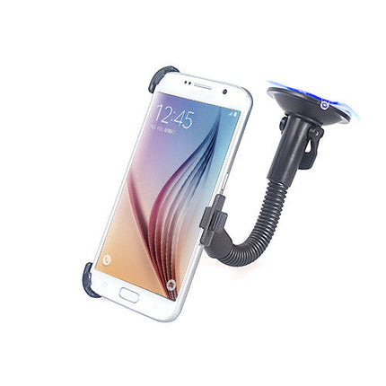 Flexible Windshield Car Holder for Samsung Galaxy S6 Black