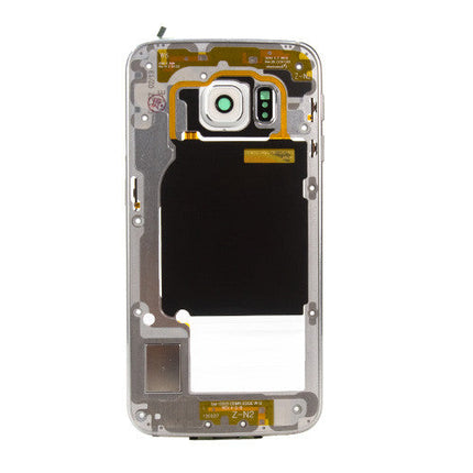 OEM Middle Housing Assembly for Samsung Galaxy S6 Edge White