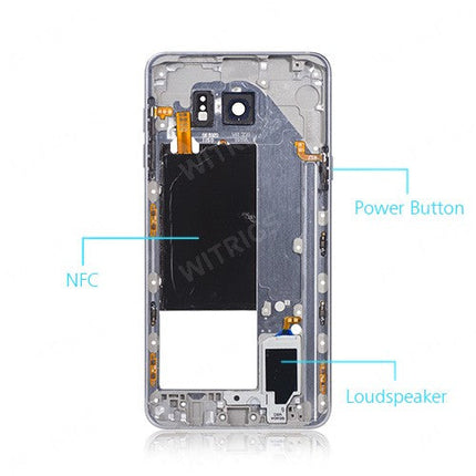 OEM Middle Housing Assembly for Samsung Galaxy Note 5 Blue