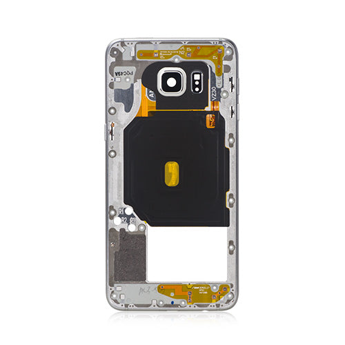 OEM Middle Housing Assembly for Samsung Galaxy S6 Edge Plus White