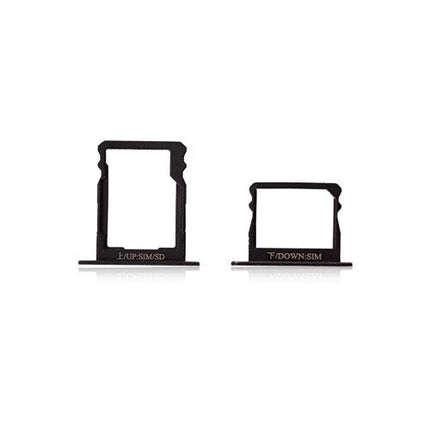 OEM SIM & SD Card Tray for Huawei P8 Black