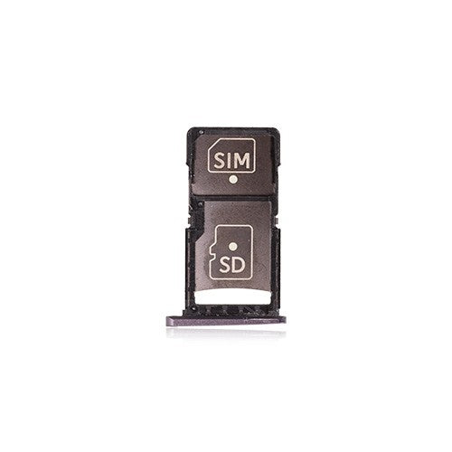 OEM SIM Card & SD Card Tray for Motorola Droid Turbo 2 Black