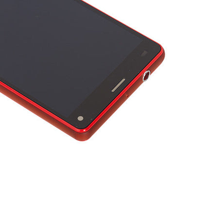 Custom LCD Screen Assembly Replacement for Sony Xperia Z3 Compact Red