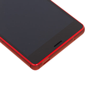 Custom LCD Screen Assembly Replacement for Sony Xperia Z3 Compact Red