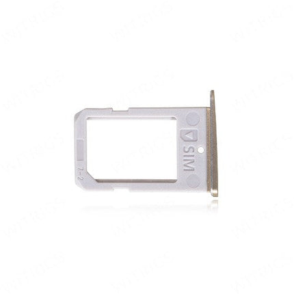 OEM SIM Card Tray for Samsung Galaxy S6 Edge Gold Platinum