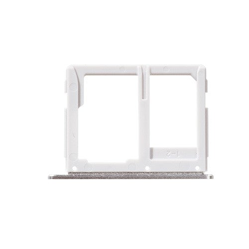 OEM SIM + SD Card Tray for Samsung Galaxy A9(2016) Pearl White