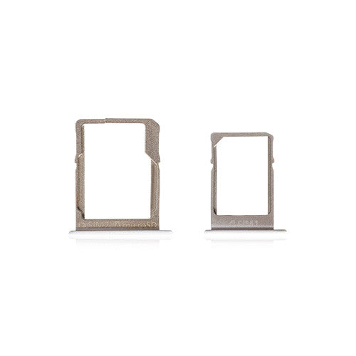 OEM SIM + SD Card Tray for Samsung Galaxy A7 SM-A700 White