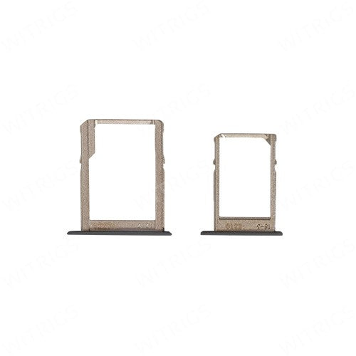 OEM SIM + SD Card Tray for Samsung Galaxy A5 SM-A500 Black