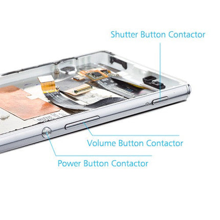 OEM LCD Screen Assembly Replacement for Sony Xperia M5 White