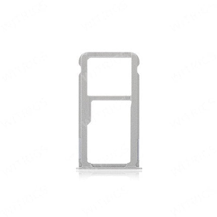OEM SIM + SD Card Tray for Huawei Ascend Mate 8 Moonlight Silver
