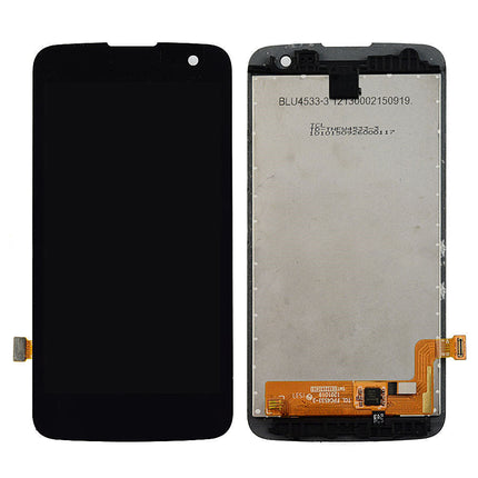 OEM LCD with Digitizer Replacement for LG K4 Black